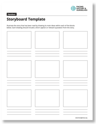 Storyboard Template Document Preview