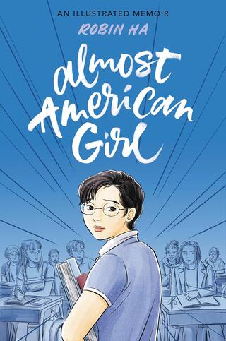 Book Cover- Almost American Girl- An Illustrated Memoir