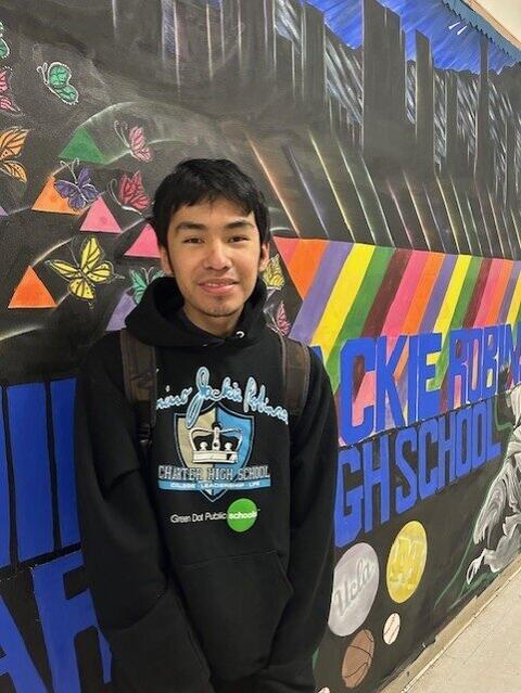 Photo of student upstander Erick M.